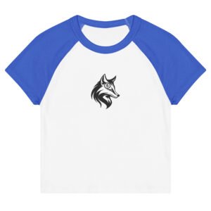 Women’s micro rib raglan baby tee